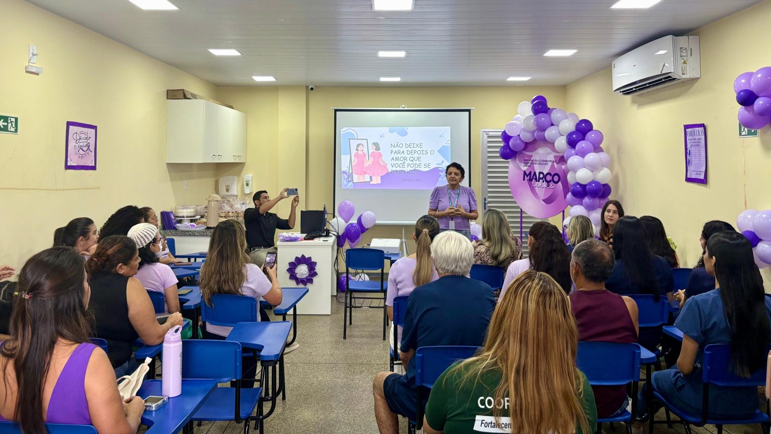 ‘Sabadão Lilás’ em combate ao câncer do colo do útero