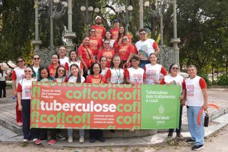 Caminhada reúne instituições e sociedade no combate à tuberculose em Manaus
