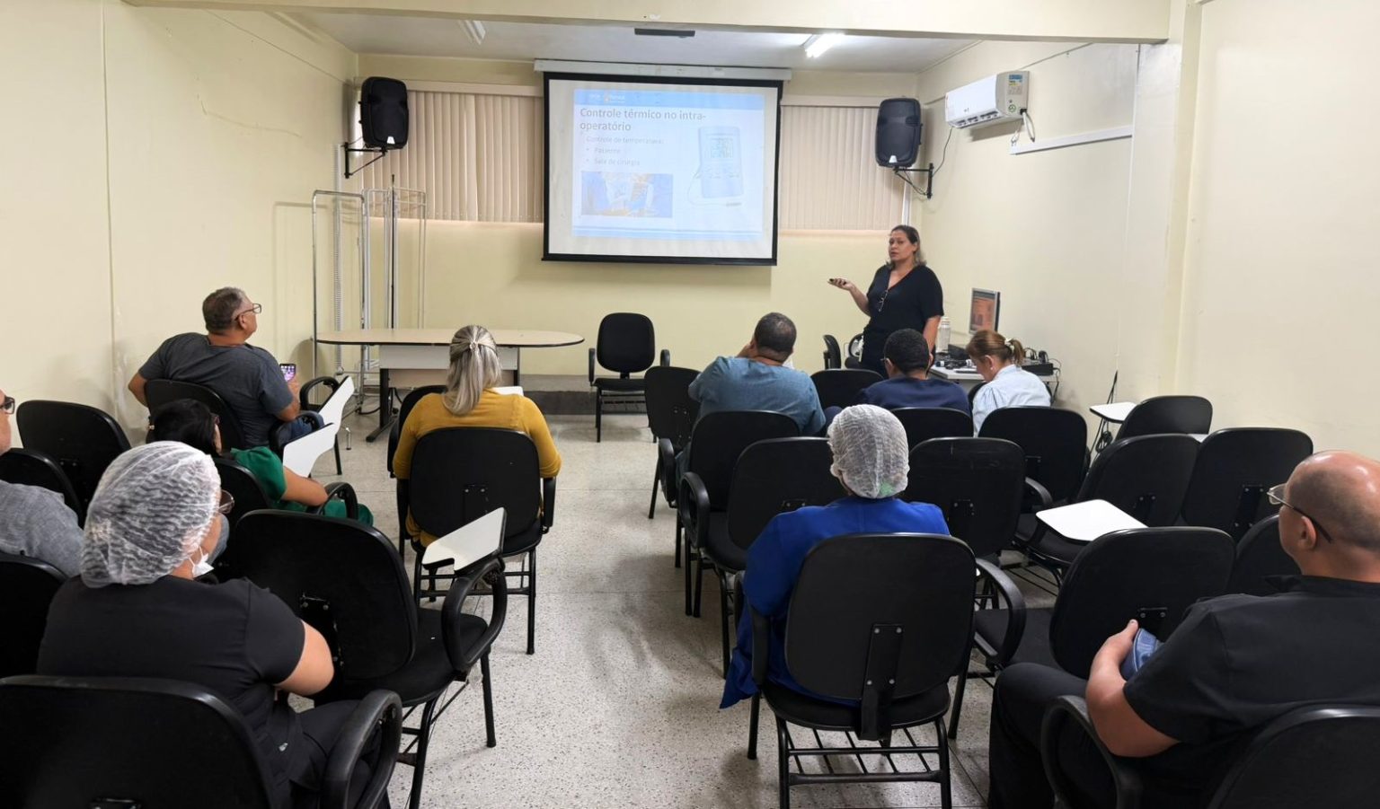 Palestra na Maternidade Dr. Moura Tapajóz