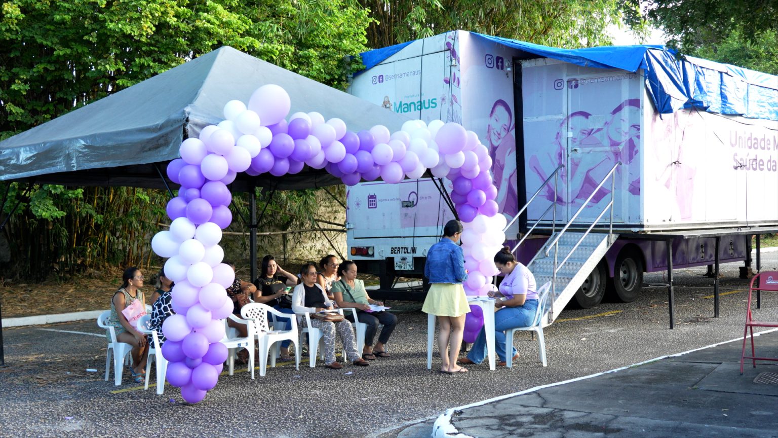 ‘Sabadão Lilás’ mobiliza para cuidados do câncer do colo do útero
