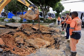 Prefeitura de Manaus recupera drenagem profunda e reforça sistema de escoamento de águas pluviais no conjunto Ajuricaba