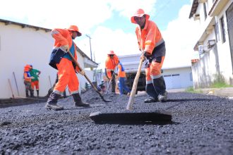Prefeitura de Manaus reforça manutenção asfáltica no Nova Cidade e garante mais mobilidade e segurança na zona Norte