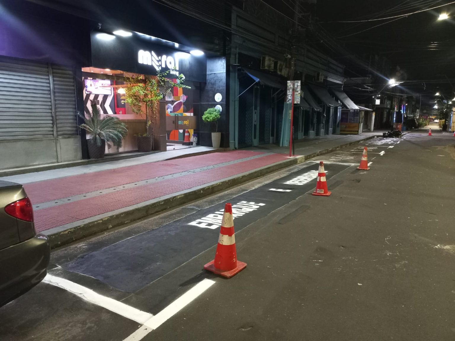 Prefeitura de Manaus reforça sinalização em vias estratégicas