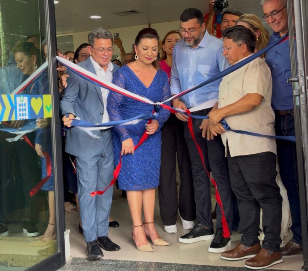 Sinésio Campos reforça que sangue não é mercadoria durante inauguração do Hospital do Sangue no Amazonas