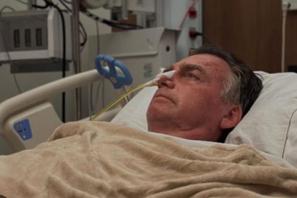 Bolsonaro está na UTI