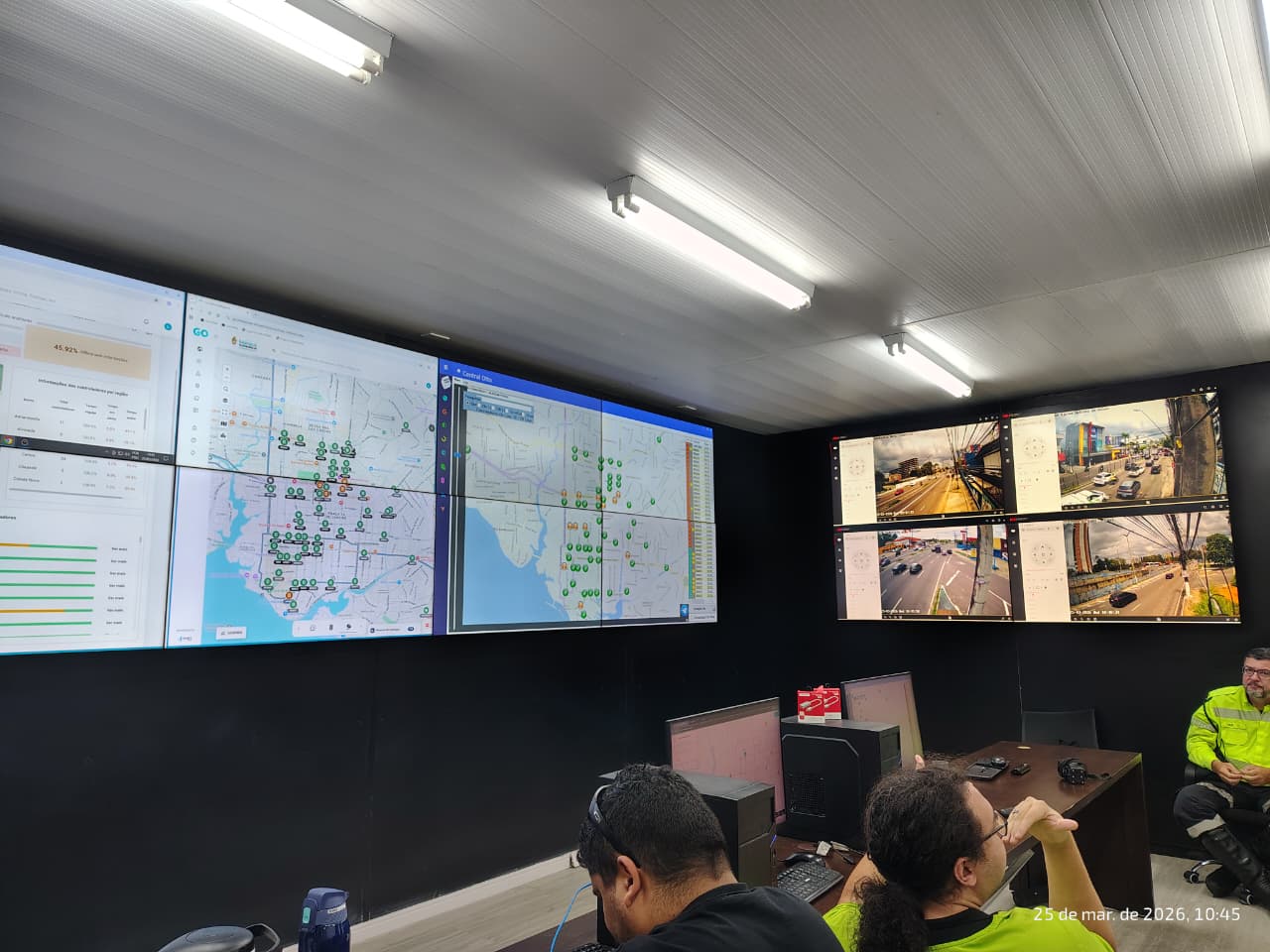 PMM reforça uso de tecnologia para monitoramento do trânsito