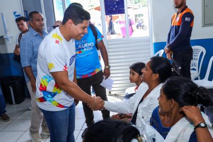 Deputado Mário César Filho leva edição da ação Laudo Azul’ às crianças com suspeita de autismo a Carauari