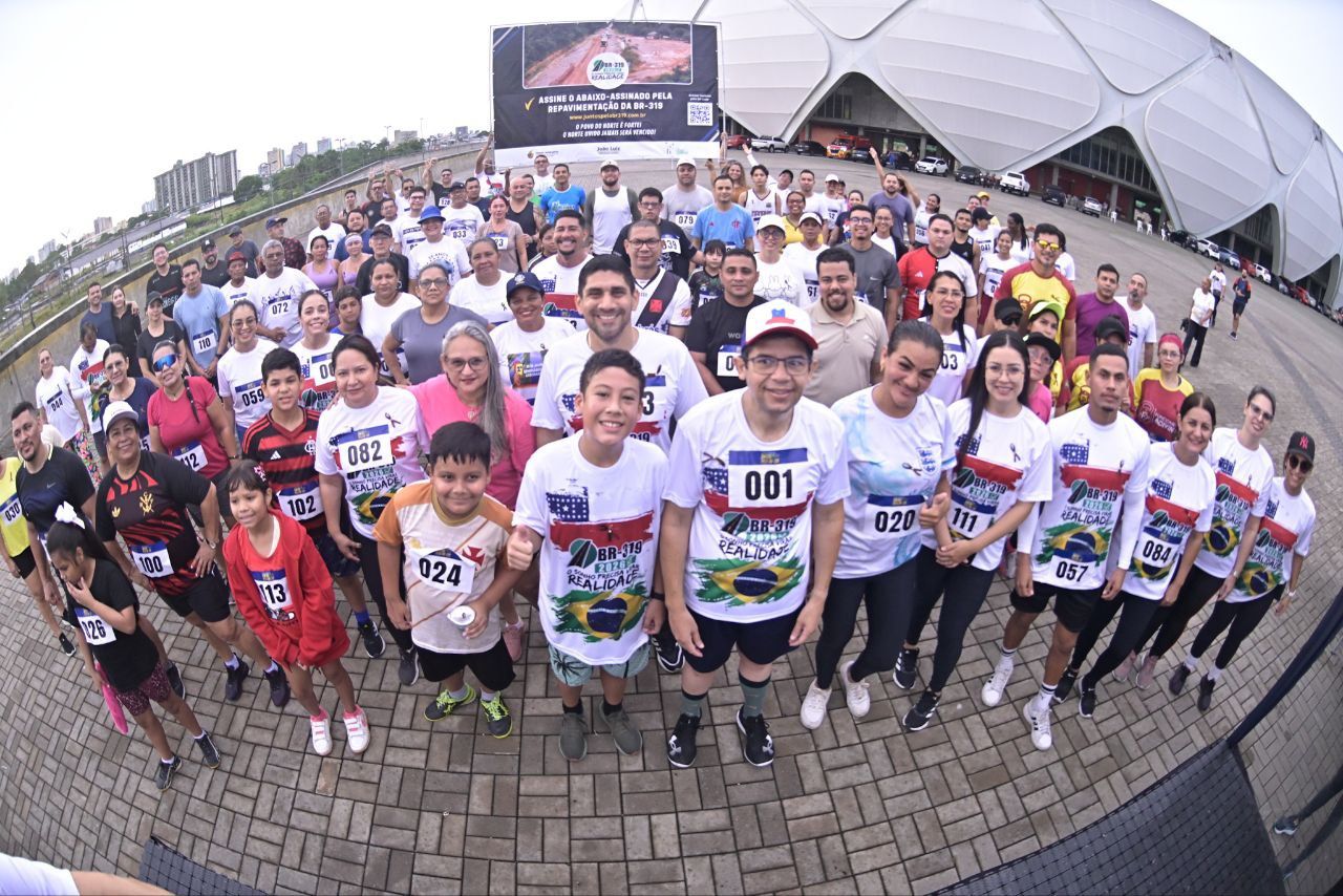 Movimento pela BR-319 ganha força com corrida e mobilização popular