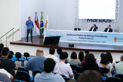 Manaus Previdência apresenta balanço de ações, investimentos e situação atuarial em audiência pública em 29/4