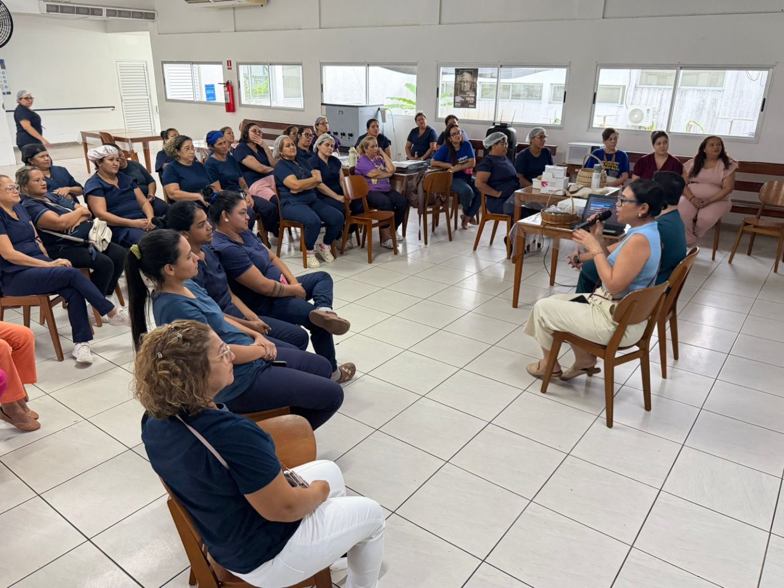 Palestra Cuidando da Mulher na Fundação Dr. Thomas