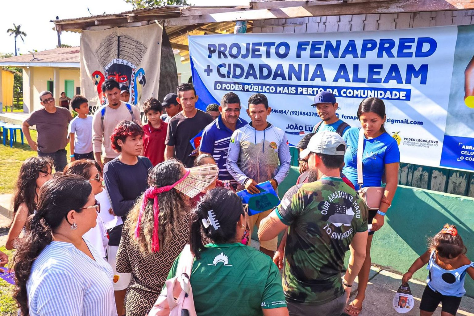 Ação da  Frente Parlamentar de Cuidados e Prevenção à Depressão, ao Suicídio e às Drogas leva serviços essenciais a indígenas de várias etnias