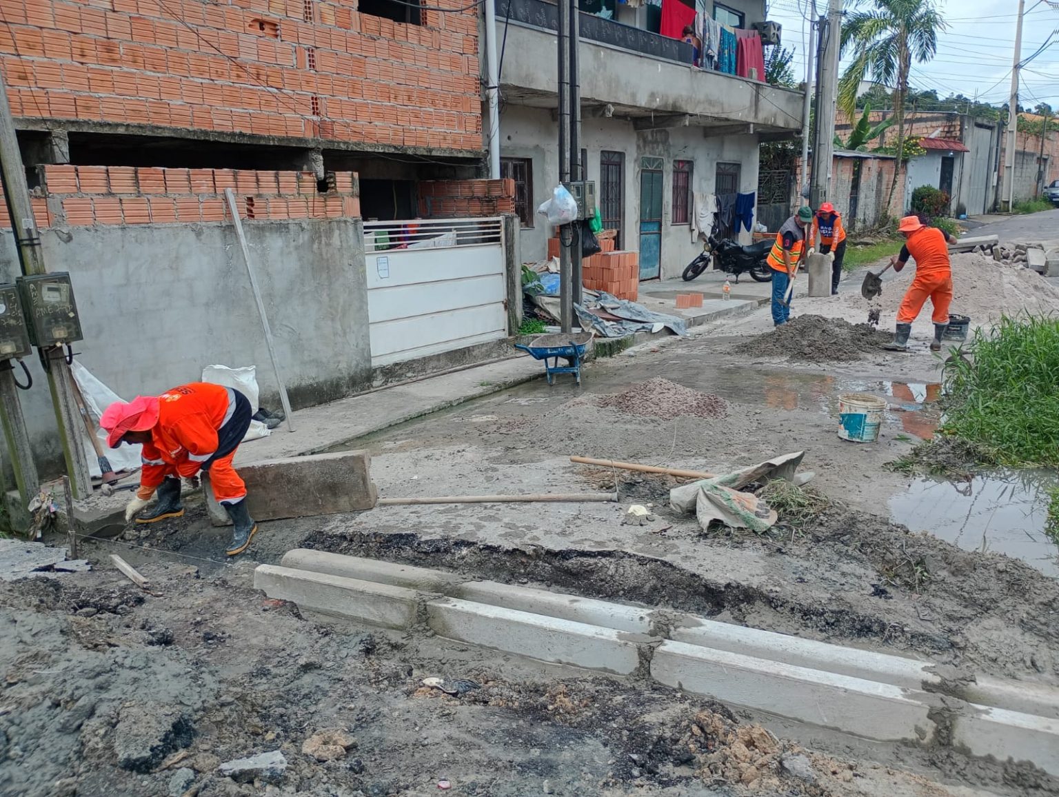 Drenagem eficiente transforma realidade no Jorge Teixeira