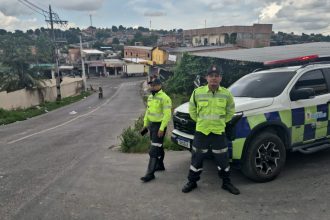 Fiscalização garante cumprimento de restrição a veículos pesados