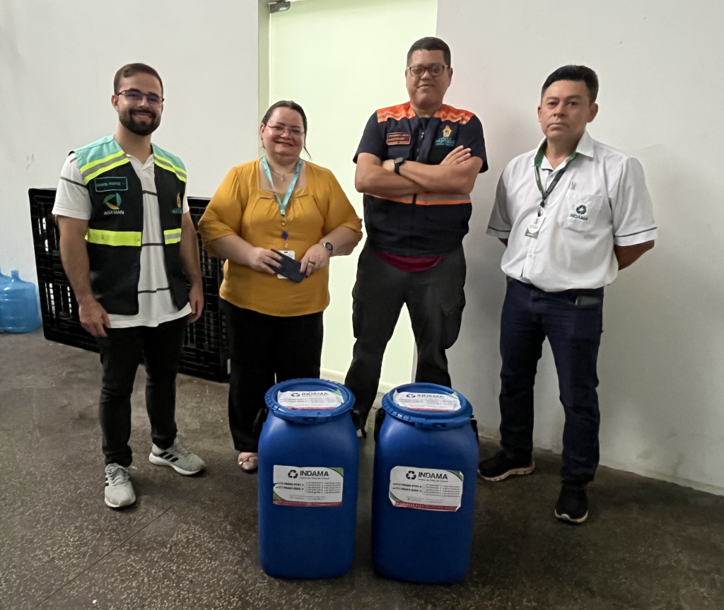 Ageman e UGPM Energia recebem pontos de coleta de óleo