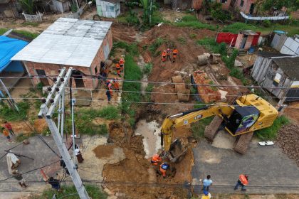Prefeitura de Manaus restabelece drenagem no Tarumã