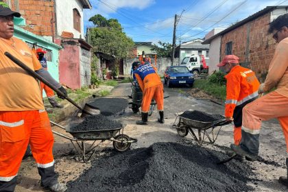 Prefeitura avança com manutenção asfáltica no bairro São José