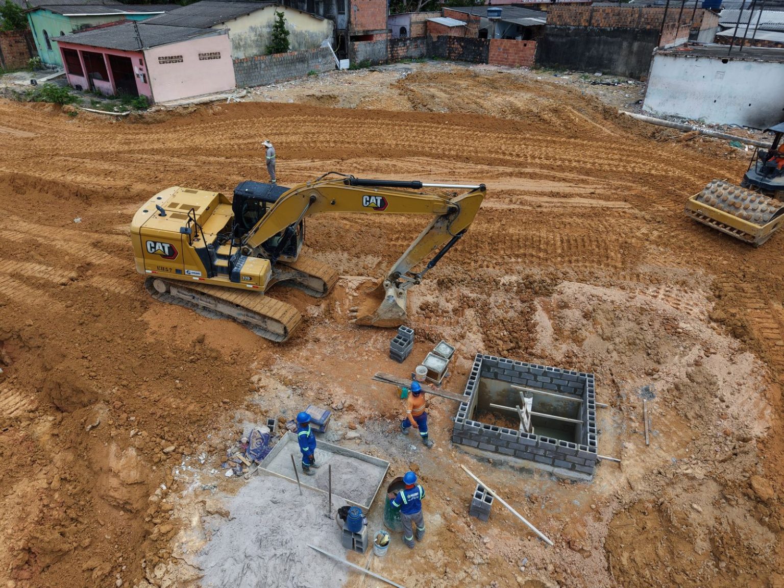 Prefeitura de Manaus avança em obras de contenção de erosão