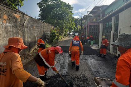 Prefeitura intensifica recuperação asfáltica no bairro São Francisco