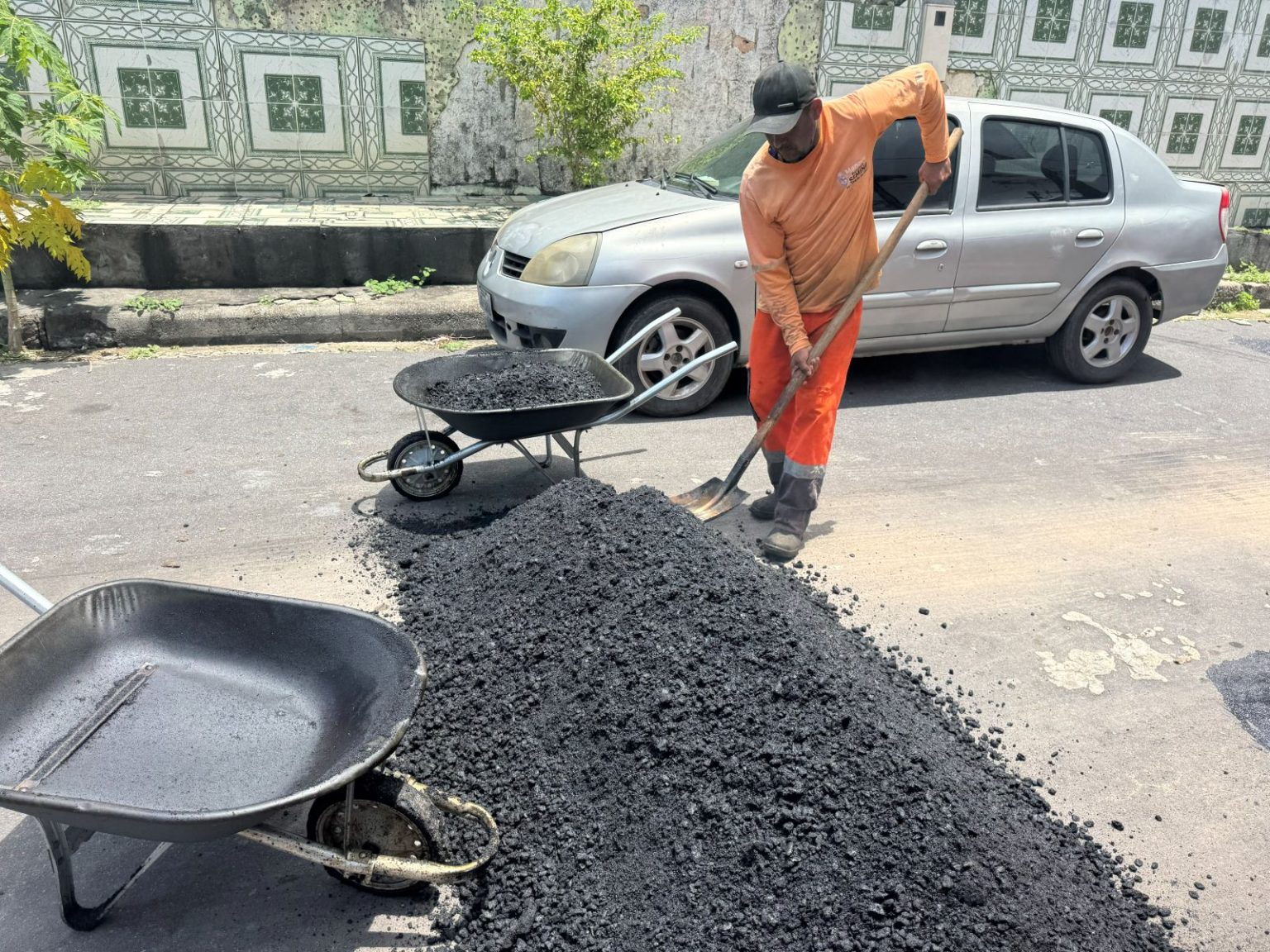 Prefeitura de Manaus intensifica recuperação viária