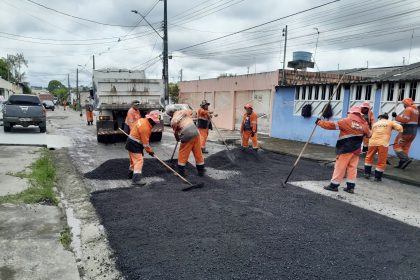 Prefeitura de Manaus recupera nova rua do conjunto Castanheira