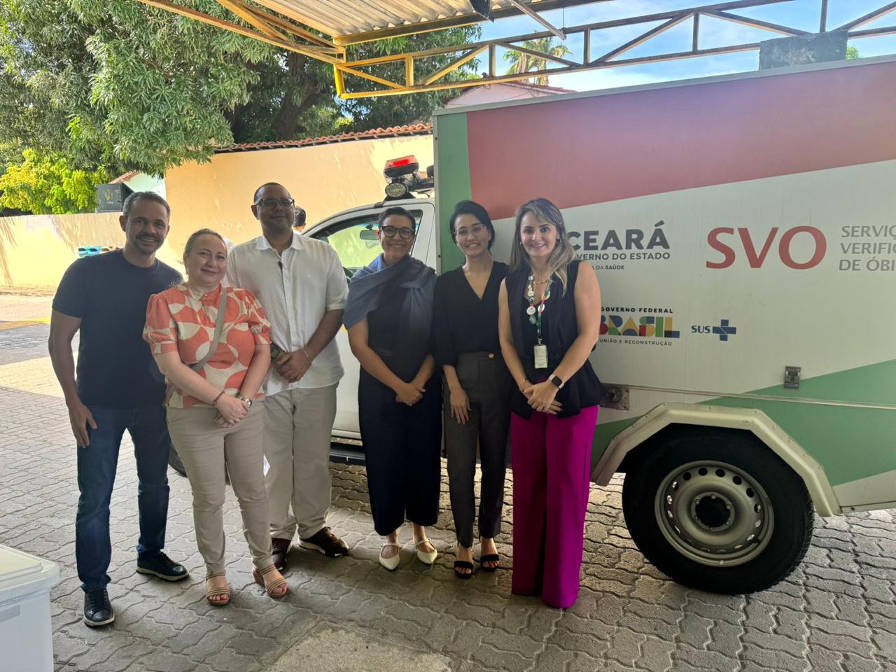 Equipe da Semsa Manaus faz visita técnica ao Serviço de Verificação de Óbitos do Ceará