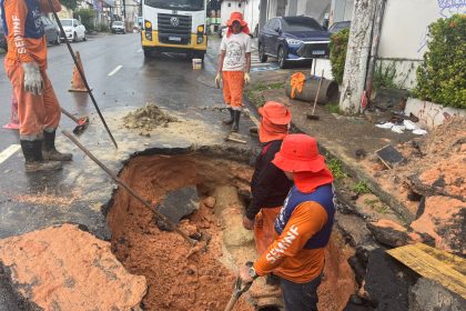 Prefeitura de Manaus reforça drenagem no Centro