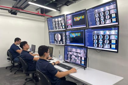 Sistema piloto de monitoramento por Inteligência Artificial no T1