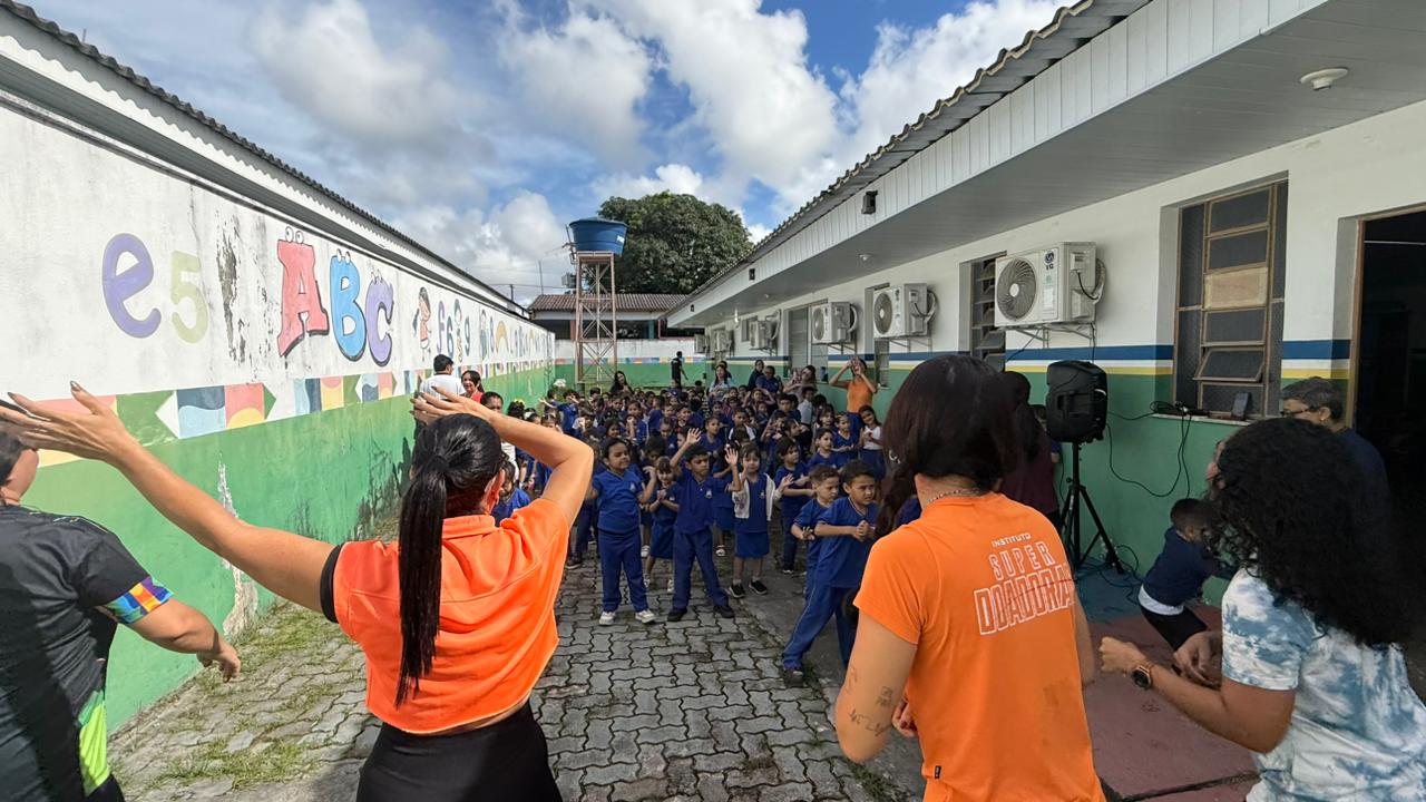 ‘Dia D do Desafio Saudável’ no Cmei Padre Cláudio Dalbon
