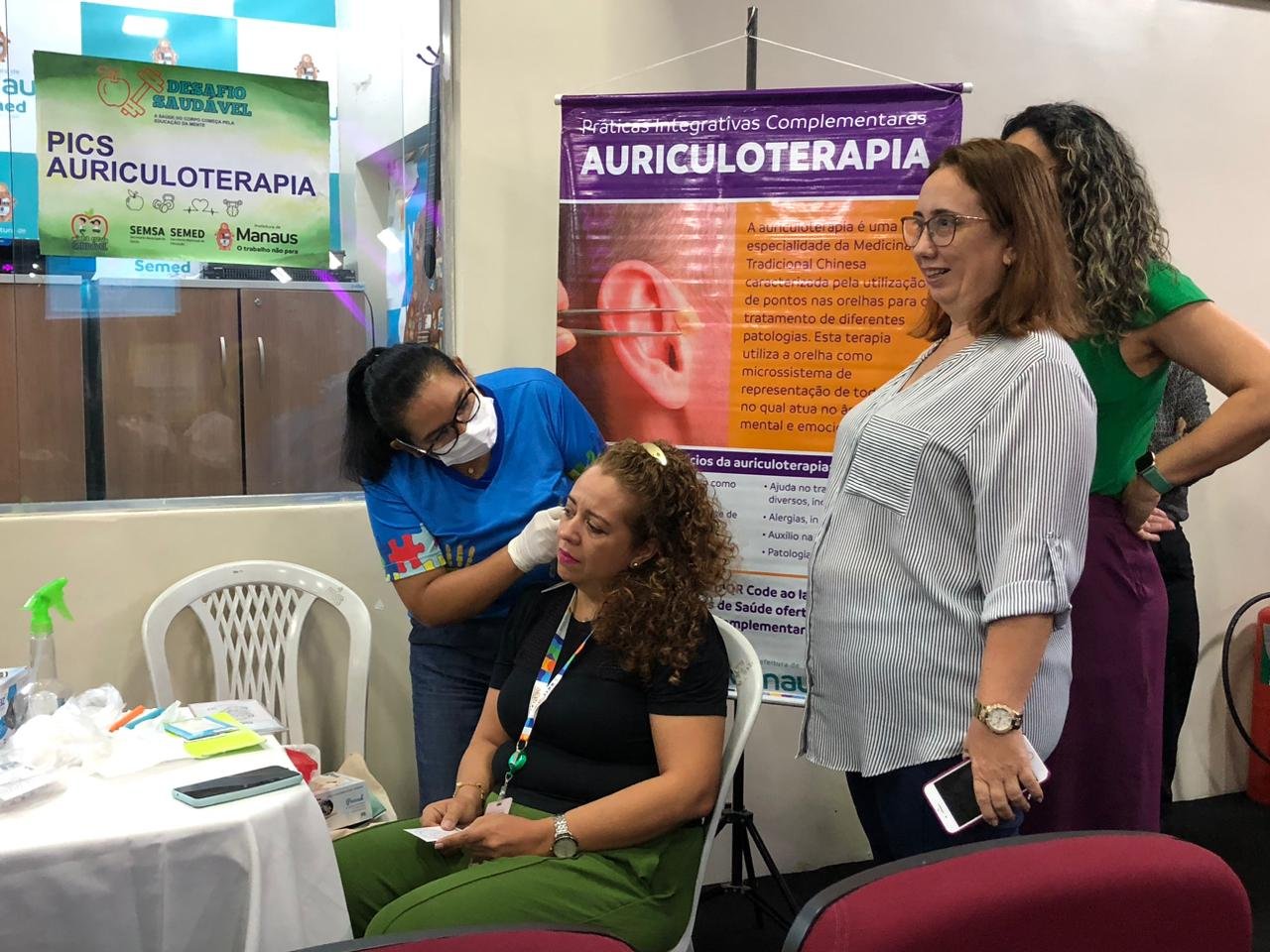 Desafio Saudável reúne servidores da Semed em ação de saúde, vacinação e integração em Manaus