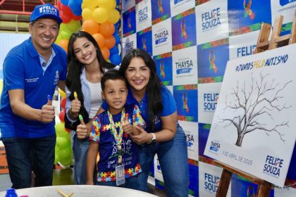 No Dia Mundial do Autismo, Felipe Souza reforça compromisso com inclusão e direitos no Amazonas