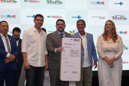 Manaus recebe ordem de serviço para construção do Caps infantojuvenil com recursos do Novo PAC Saúde