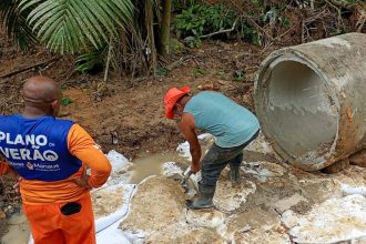 Prefeitura de Manaus conclui modernização da drenagem na avenida Comendador José Cruz para reduzir alagamentos