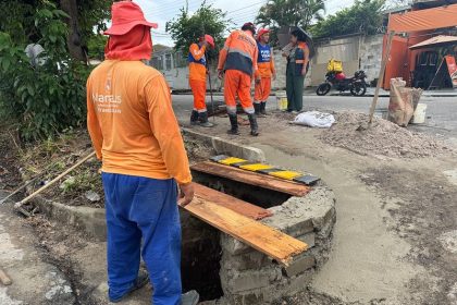 Prefeitura de Manaus realiza recuperação da drenagem e obras para prevenir alagamentos no Parque 10 de Novembro