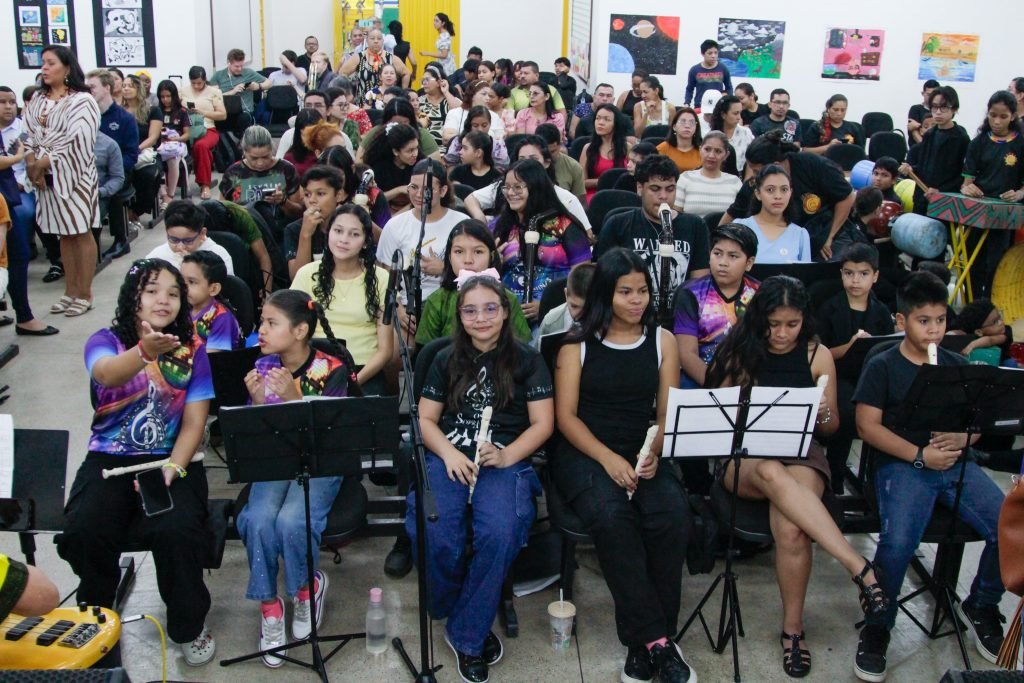 Wind Symphony da Brigham Young University realiza workshop e apresentação no Cmae Aníbal Beça em Manaus quinta-feira 7/5