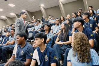Alunos da Escola Estadual Frei Sílvio Vagheggi participam do programa Conhecendo o Legislativo