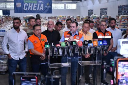 Cabo Maciel acompanha a vistoria de 598 toneladas de ajuda humanitária destinada aos municípios afetados pela cheia