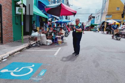 Ageman intensifica fiscalizações do serviço Zona Azul Manaus no Centro e Vieiralves