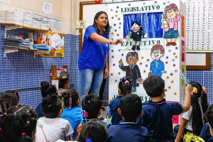 Programa Cidadão de Berço recebe nova turma do 5º ano do ensino fundamental na Aleam