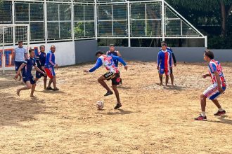 Copa Semulsp de Futebol Society 2026 reúne servidores da limpeza em Manaus em partida inaugural