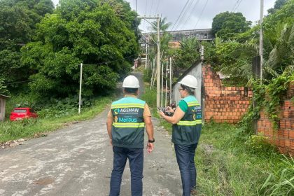 Iluminação pública recebe 15 novas luminárias de LED no Novo Aleixo, em Manaus