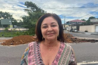 Prefeitura de Manaus recupera sistema de drenagem profunda no conjunto Santos Dumont para prevenir alagamentos