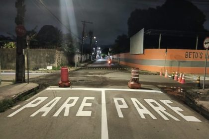 Prefeitura de Manaus amplia sinalização viária em diversos bairros durante Maio Amarelo 2026