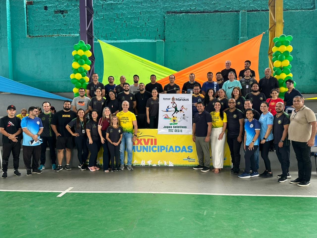Municipiadas mobilizam 1.200 alunos nas seletivas da Semed na zona Oeste de Manaus