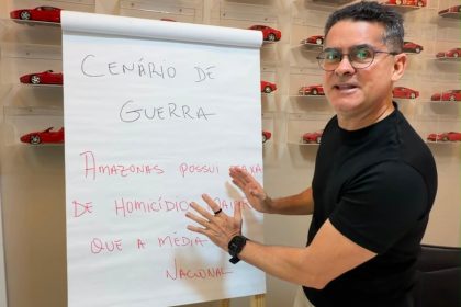 Ataques contra policiais militares expõem a crise da segurança pública no Amazonas, alerta David Almeida