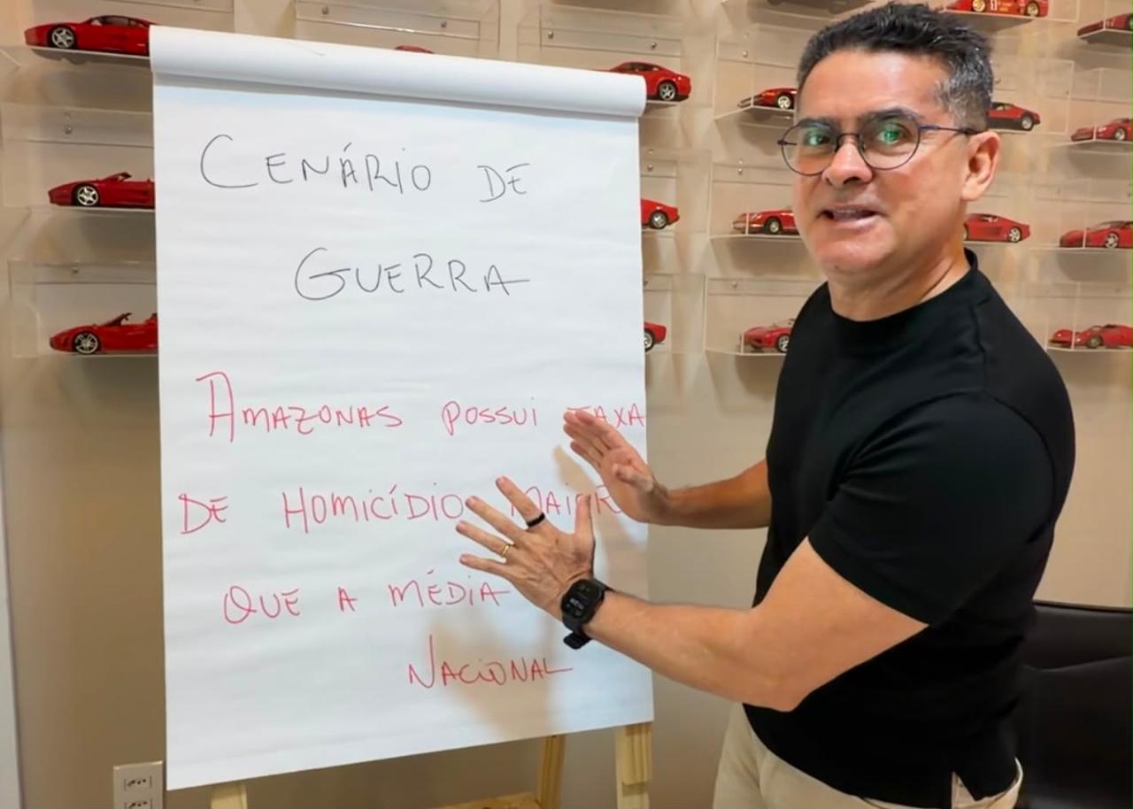 Ataques contra policiais militares expõem a crise da segurança pública no Amazonas, alerta David Almeida