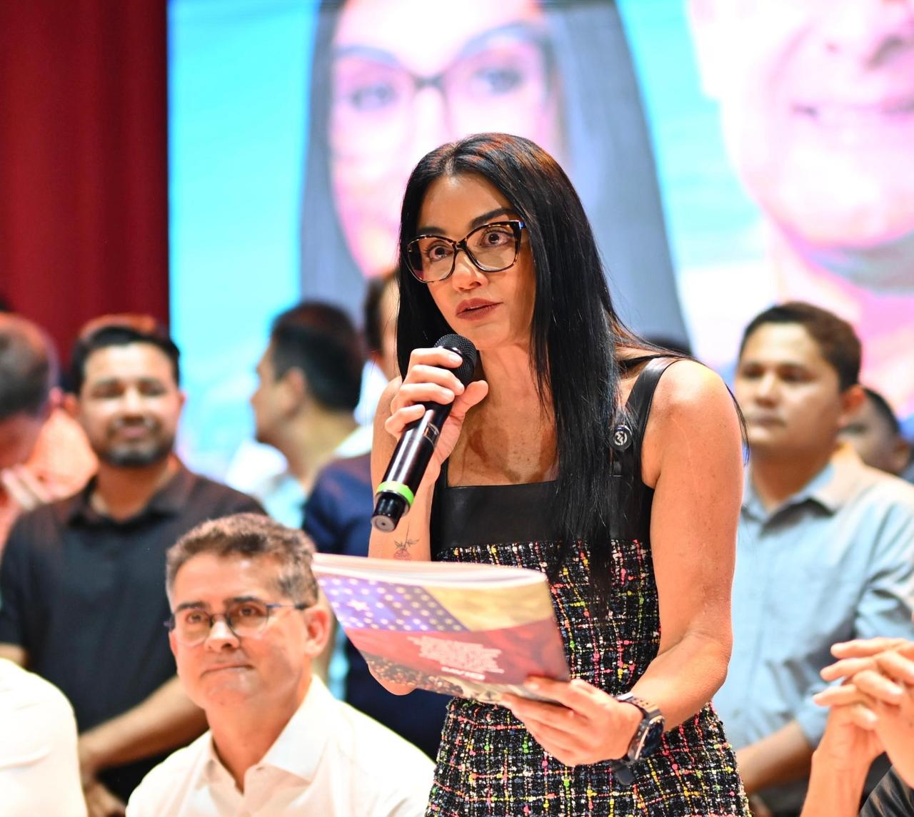 Dra. Shádia, vice de David Almeida, explica etapas legais para construção do Hospital Dia e rebate críticas sobre atraso